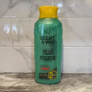 Hunters Specialties Scent A Way MAX Liquid Body Soap & Shampoo Odor Control NEW